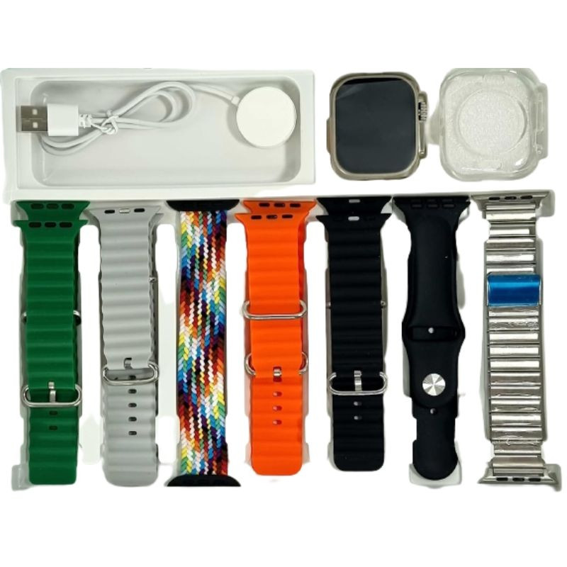 Y60 Smart watch with 7 Straps - Image 2